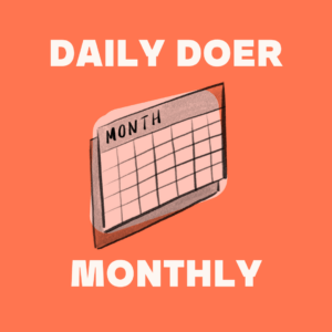 WTMMCOMM Monthly Subscription - Daily Doer Tier
